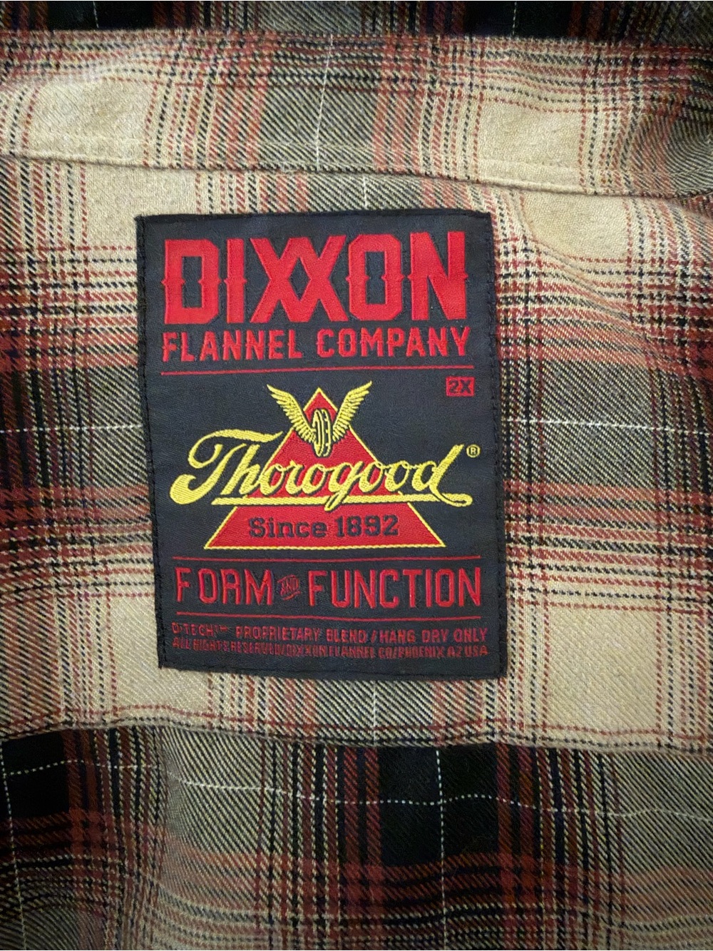 Dixxon Flannel Co. x Thorogood Form & Function Flannel - Picture 5 of 5